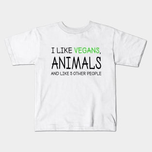 Vegan Funny Quote Meme Kids T-Shirt